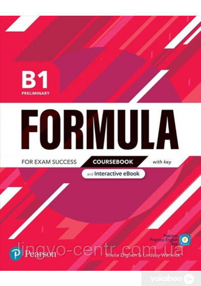 FORMULA B1 preliminary. Coursebook with key and Interactive eBook