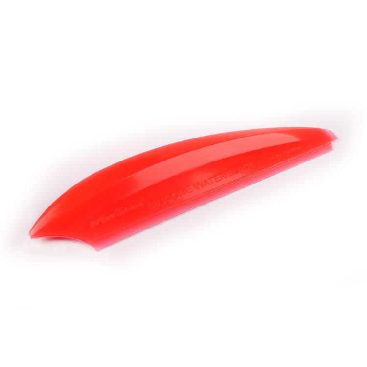 MaxShine Silicone Water Blade Red — стяжка силіконова для згону води