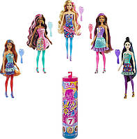 Лялька Барбі з 7 сюрпризами Кольорове перетворення Barbie Color Reveal Doll with 7 Surprises Party Series