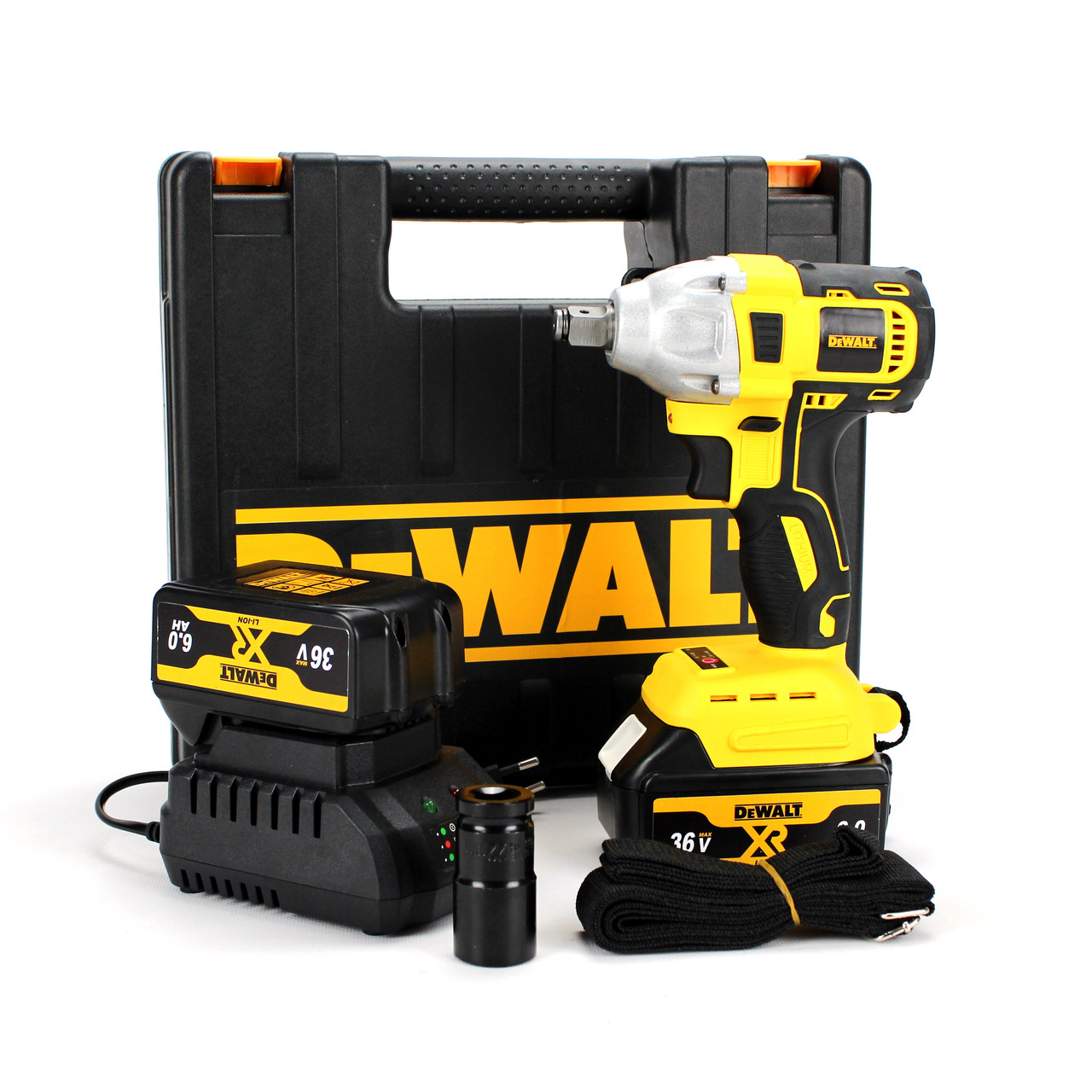 Гайковерт DeWalt DCF 886-36 (36V 6A/h Li-Ion). Аккумуляторный гайковерт Девольт, винтоверт деволт