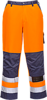 Светоотражающие брюки Lyon TX51 Оранжевый/темно-синий, M Portwest Texo High-Visibility