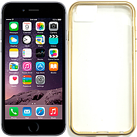 Прозорий чохол накладка SBPRC Polo AluArmor for Apple iPhone 6/6S, Gold