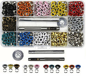 Набір металевих блочок/люверсів 5 мм No12