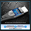 Кабель зарядний USB C Cable 3A Fast Charging 5FT Premium Nylon Braided 1 м Black (CODHF), фото 3