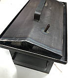 Домашня коптильня Средняя Воронена з гідрозатворіом 470х270х280 2.1 мм Україна, фото 2