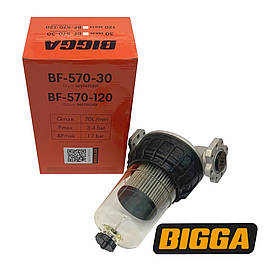 BF-570-120 - Фільтр дизельного палива, 120 мікрон, до 100 л/хв, Bigga