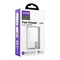 Зарядное устройство Joyroom Fast Charger 20W NRT-DY139E iP12 PD Быстрая зарядка