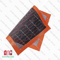 Перфорированный силиконовый коврик для выпечки "мини эклер" 40*30 см
