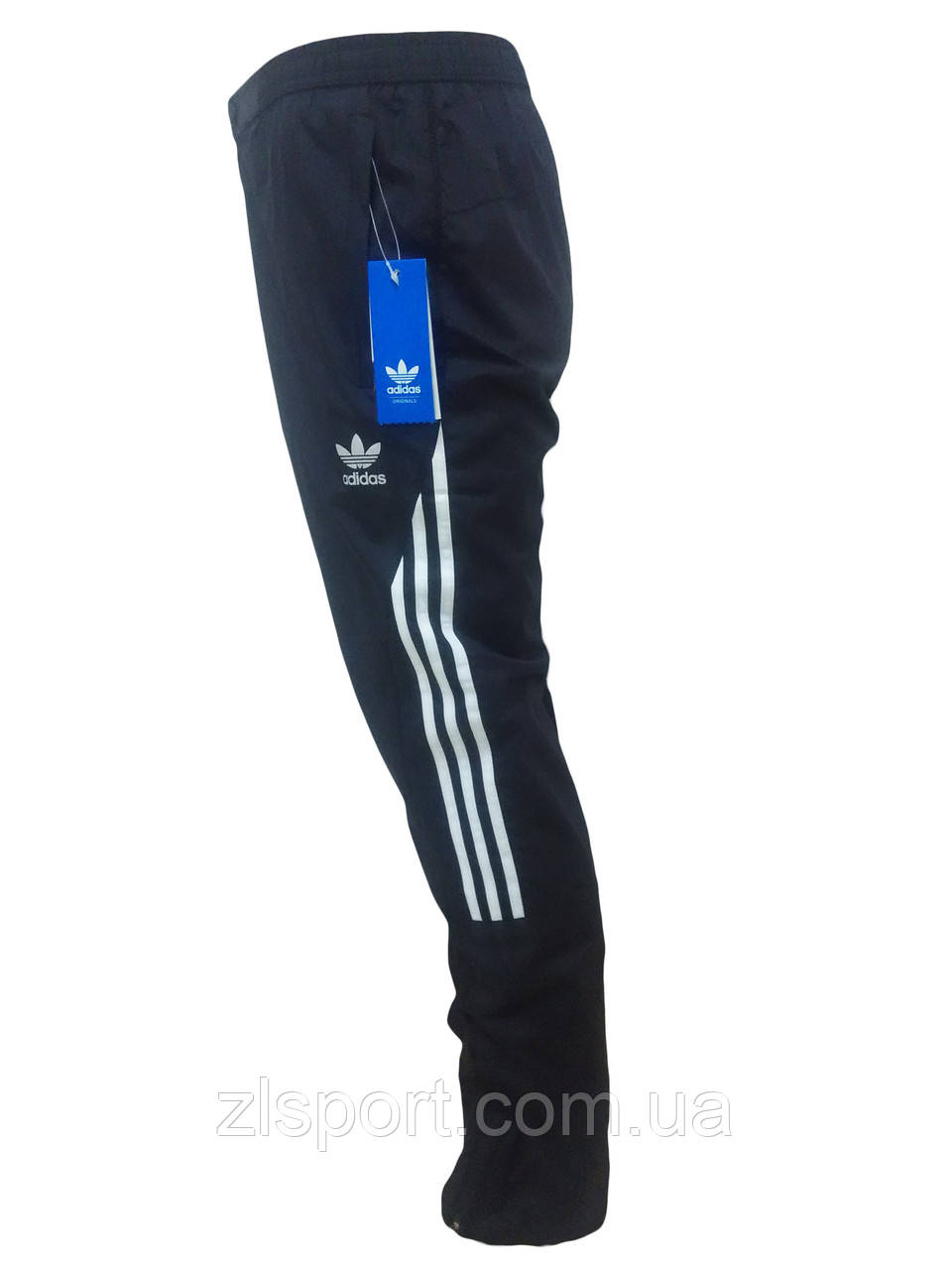 Спортивные штаны (брюки) Adidas черные - фото 3 - id-p239326579