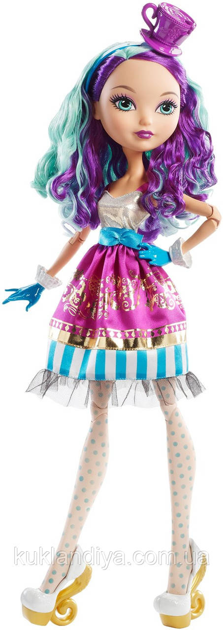 Лялька Ever After High Way Меделін Хеттер велика 42 см — Too Wonderland Madeline Hatter, фото 1
