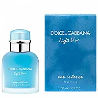 Оригинал Dolce Gabbana Light Blue Eau Intense Pour Homme 50 мл ( Дольче Габбана Лайт Блю )