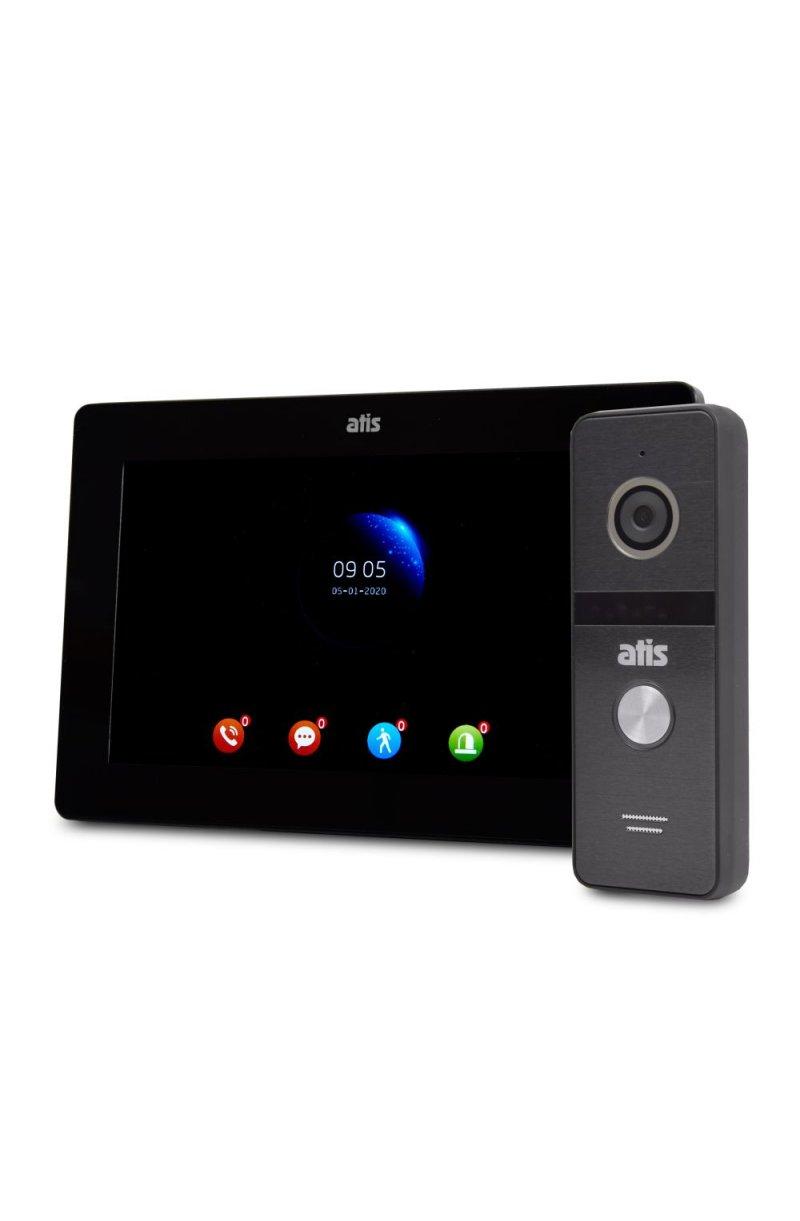 Комплект відеодомофона ATIS AD-770FHD Black + AT-400FHD Black