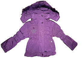 Куртка для дівчинки на хутряній підкладці, розміри 1 рік, арт. XT-901