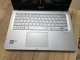 Ноутбук Asus Q405 X360 14 FHD IPS core i5 8250U/8gb/1Tb HDD, фото 5