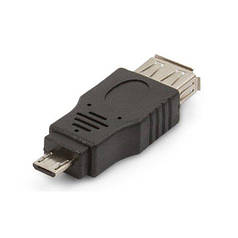 Адаптер перехідник OTG Alitek USB 2.0 (мама) на Micro USB 2.0 (тато)