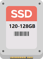 Накопитель SSD 2.5" 120-128GB в ассортименте Mix Brand бу #