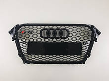 Решітка радіатора Audi A4 2011-2015год Чорна (в стилі RS)