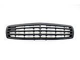 Решітка радіатора на Mercedes E-class W211 2002-2006 рік ( Чорна глянсова ), фото 4