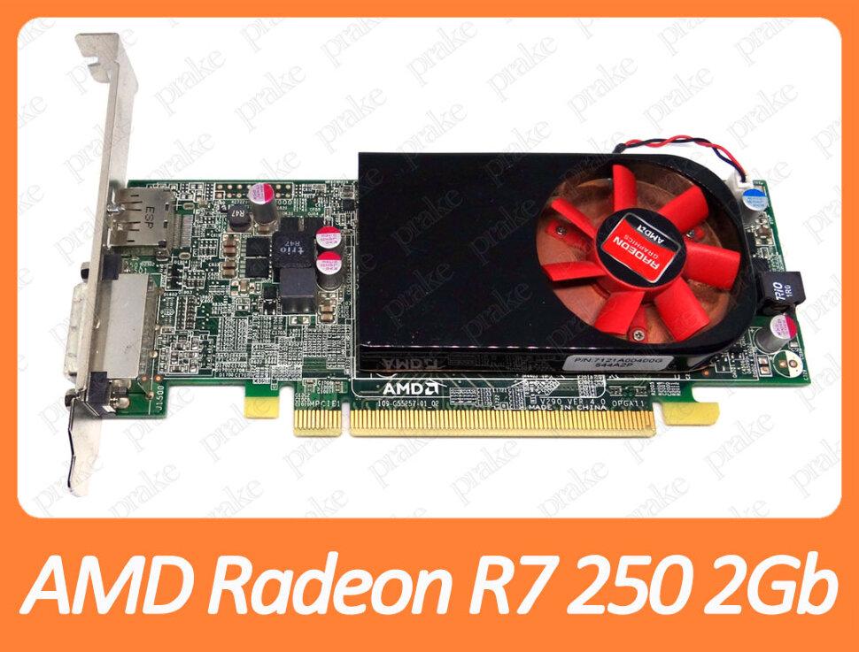 Відеокарта AMD Radeon R7 250 2Gb PCI-Ex DDR3 128bit (DVI + DP), фото 1