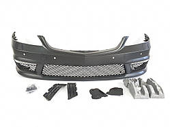 Передній бампер AMG63 на Mercedes S-Class W221 2005-2012 рік