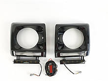 Накладки на фари(окуляри) з LED-ами Mecedes-Benz G-Class W463 G55 1990-2015год