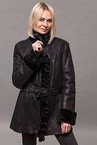 Жіноча натуральна дублянка 75 см.