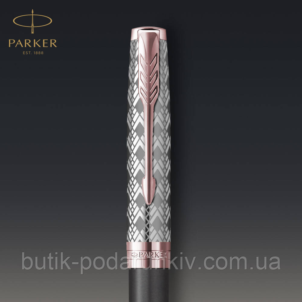 Шариковая ручка Parker SONNET 17 Metal & Grey Lacquer PGT BP 68 232 - фото 4 - id-p1525120614