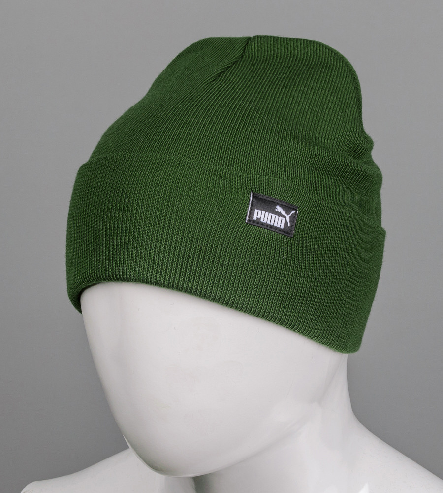 Шапка молодіжна "Ріжки" Puma (m20m), Зелений