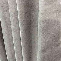 Шторна тканина мікровелюр на метраж, колір мокко, висота 3м (Petek-95), фото 4