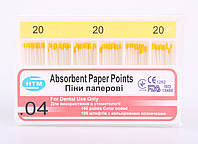 Штифты бумажные конусные НТМ №20 04 100шт