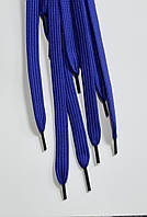 Шнурки плоский чехол поліестер 10мм електрик 1,25м