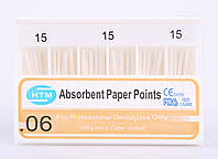 Штифты бумажные НТМ 06 конусные 100шт №15/06 100шт