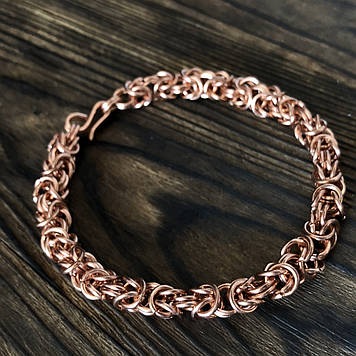 Мідний Браслет Лікувальний Лисячий хвіст Императорка Византийка Королівський