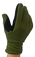 Рукавиці тактичні флісові зимові ЗСУ статутні в чохлі