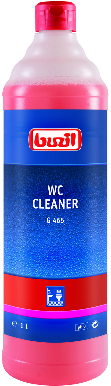 Миючий засіб Buzil G465 WC Cleaner для унітазів на основі соляної кислоти, гелеподібний 1л