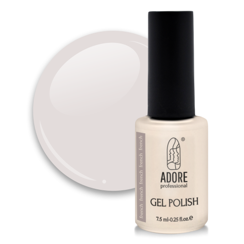 Гель-лак для нігтів ADORE French Gel Polish F-01 Marble 7.5 мл, фото 1