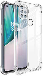 Прозорий чохол MultiCam OnePlus Nord N10 (посилений кутами) (Оне Плюс Норд Н10)