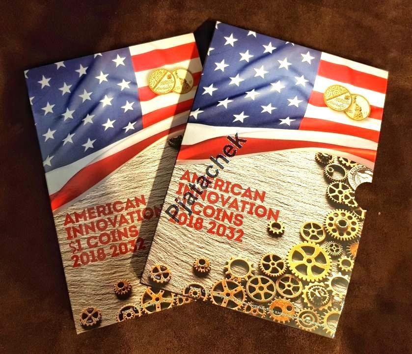 Альбом 1 долар США Американські інновації і досягнення капсульний