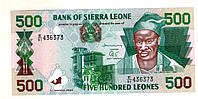 Сьерра-Леоне 500 леоне 2003 год состояние UNC №91