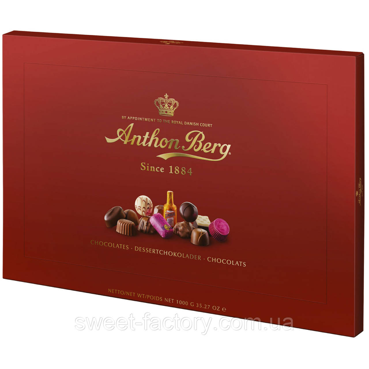 Шоколадні цукерки Anthon Berg 1000g УЦЕНКА