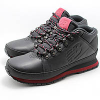 Кожаные мужские термо ботинки New Balance 754 черные 42