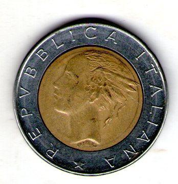 Італія 500 лір 1982 №86