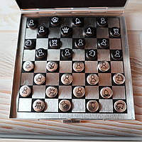 Магнитный игровой набор 2 в 1 шашки и шахматы (ФОТО)