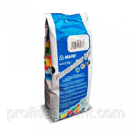 Затирка для плитки Mapei KERACOLOR FF 2кг (100; 110-114; 120; 130-132; 140-145; 160), Харків, фото 2