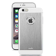 Чехол-накладка Moshi iGlaze Armour for iPhone 6/6S, Jet Silver (99MO079201)