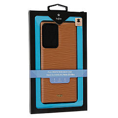 Накладка Kajsa Wave Samsung Note 20 Ultra, Brown