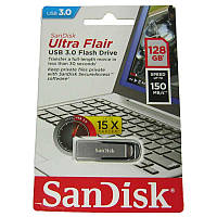 Флешка 128Gb SanDisk Ultra Flair USB3.0 (150Mb/s)