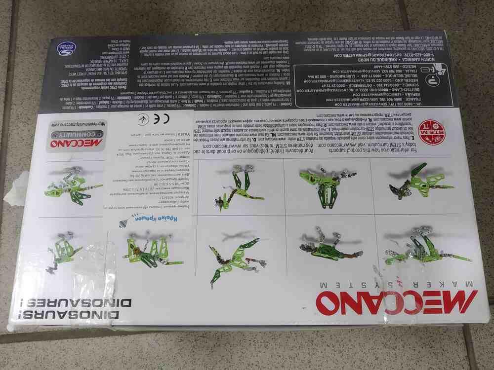 Meccano dino cheap