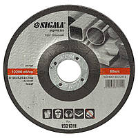 Коло зачистне по металу 125*22.2*6.0мм SIGMA 1931311