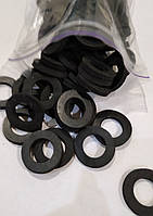 Прокладки 1/2" (19*11*3,4) з листової гуми ущільнювальна (чорна) -100 шт.